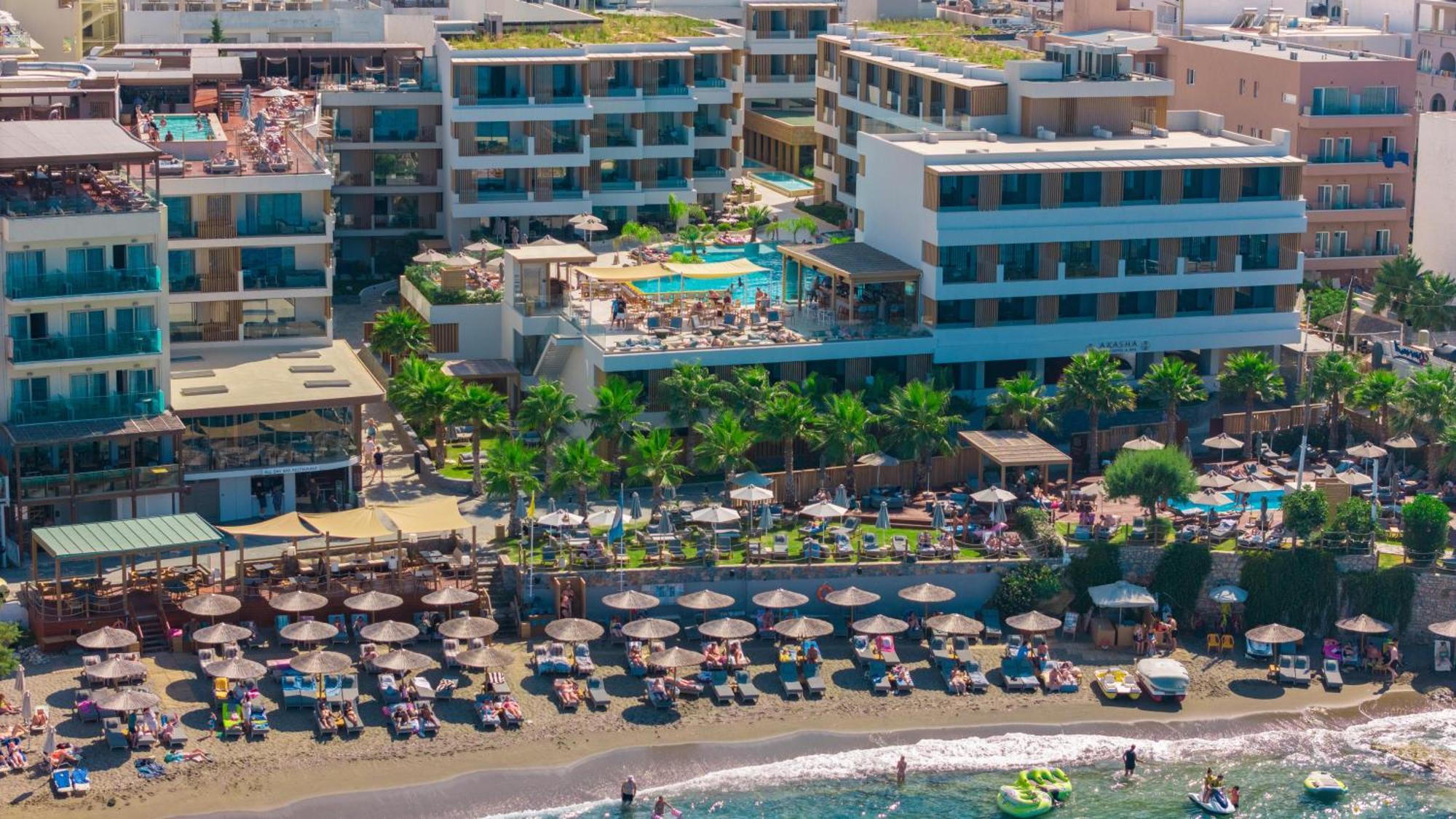 Akasha Beach Hotel & Spa Hersonissos  Esterno foto