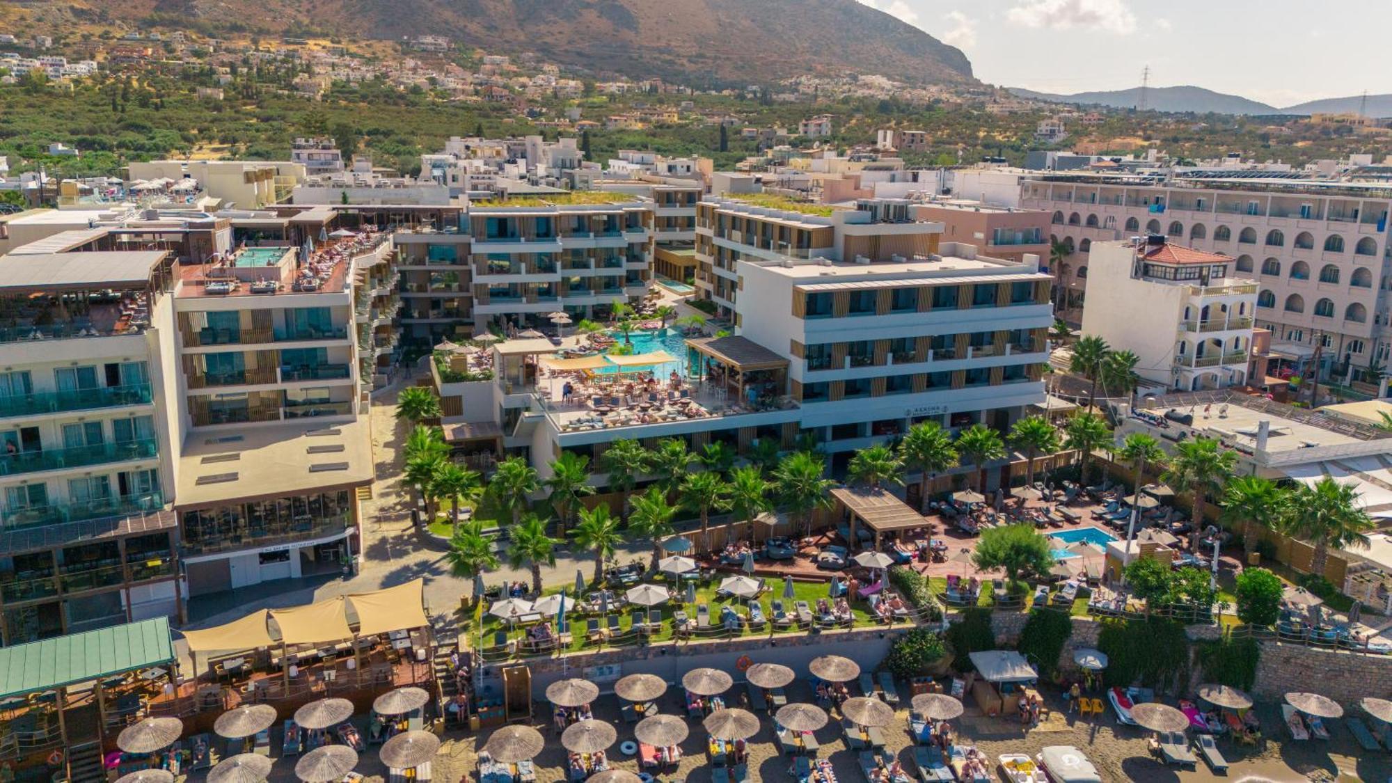 Akasha Beach Hotel & Spa Hersonissos  Esterno foto