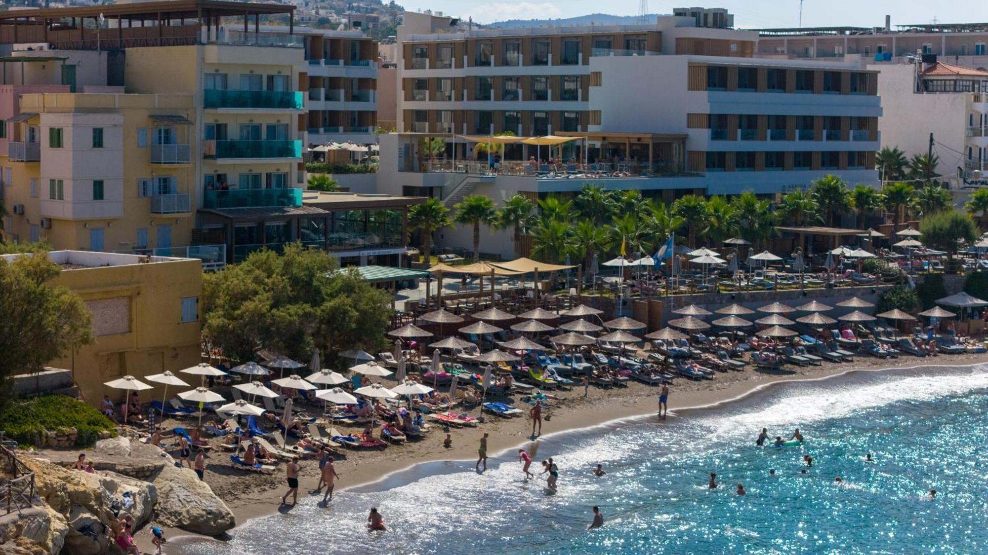 Akasha Beach Hotel & Spa Hersonissos  Esterno foto