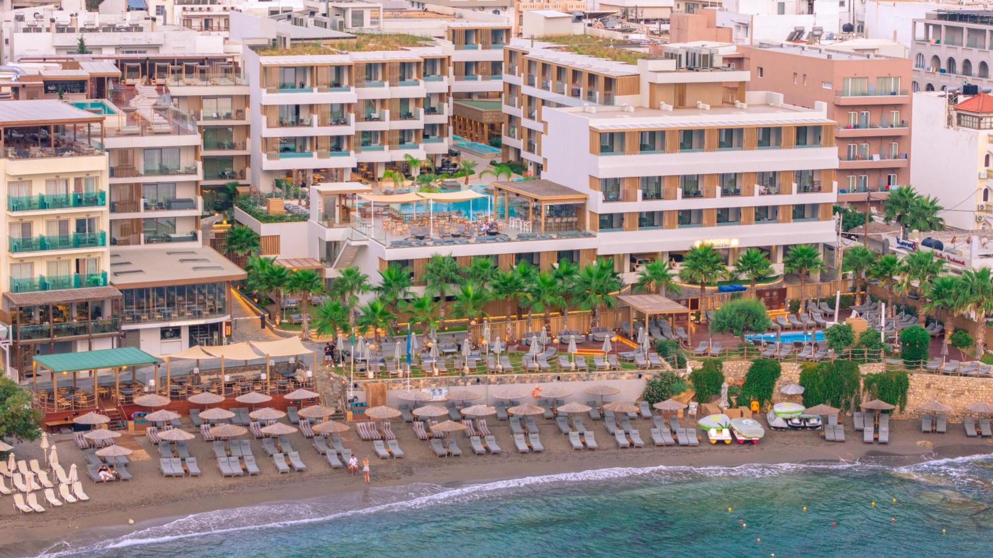 Akasha Beach Hotel & Spa Hersonissos  Esterno foto
