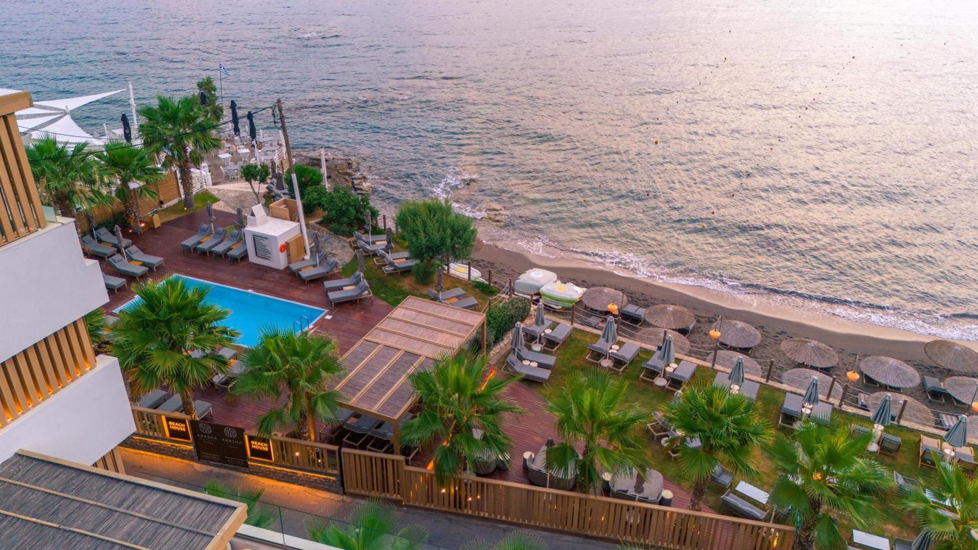 Akasha Beach Hotel & Spa Hersonissos  Esterno foto