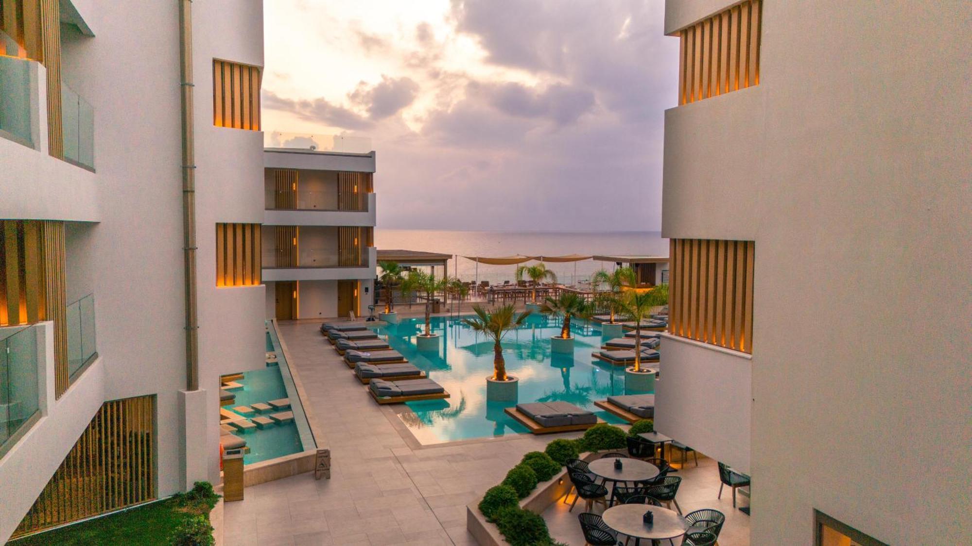Akasha Beach Hotel & Spa Hersonissos  Esterno foto