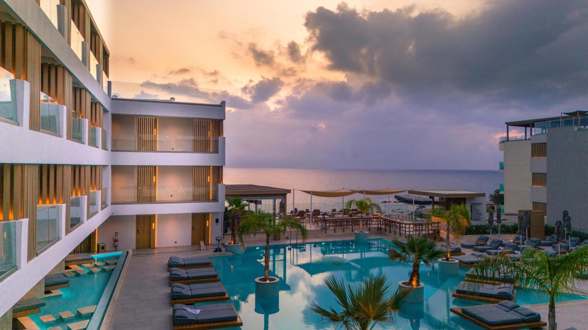 Akasha Beach Hotel & Spa Hersonissos  Esterno foto
